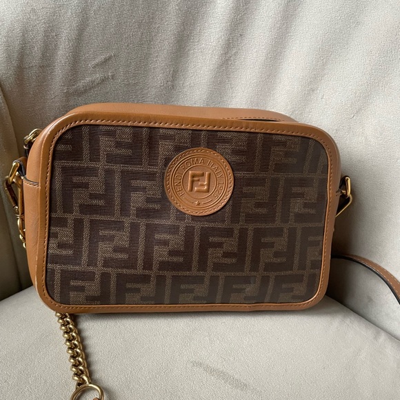 Fendi Handbags - Fendi Crossbody Zucca Bag